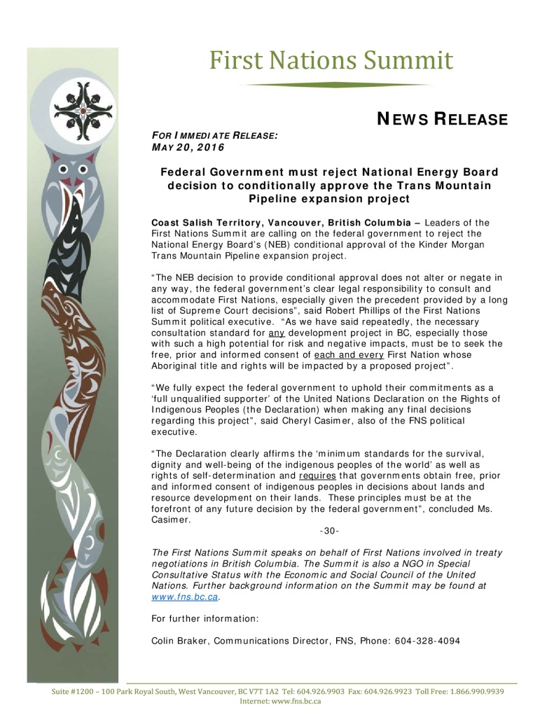 thumbnail of FNS-PR-re-NEB_decision-on-Trans-Mountain-pipeline-May-20-2016