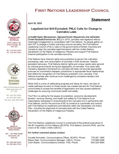 thumbnail of 2023_04_20_FNLC Cannabis Statement_FNLC